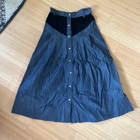 Batsheva Matching Denim Set size 6 - Picture 5 of 5